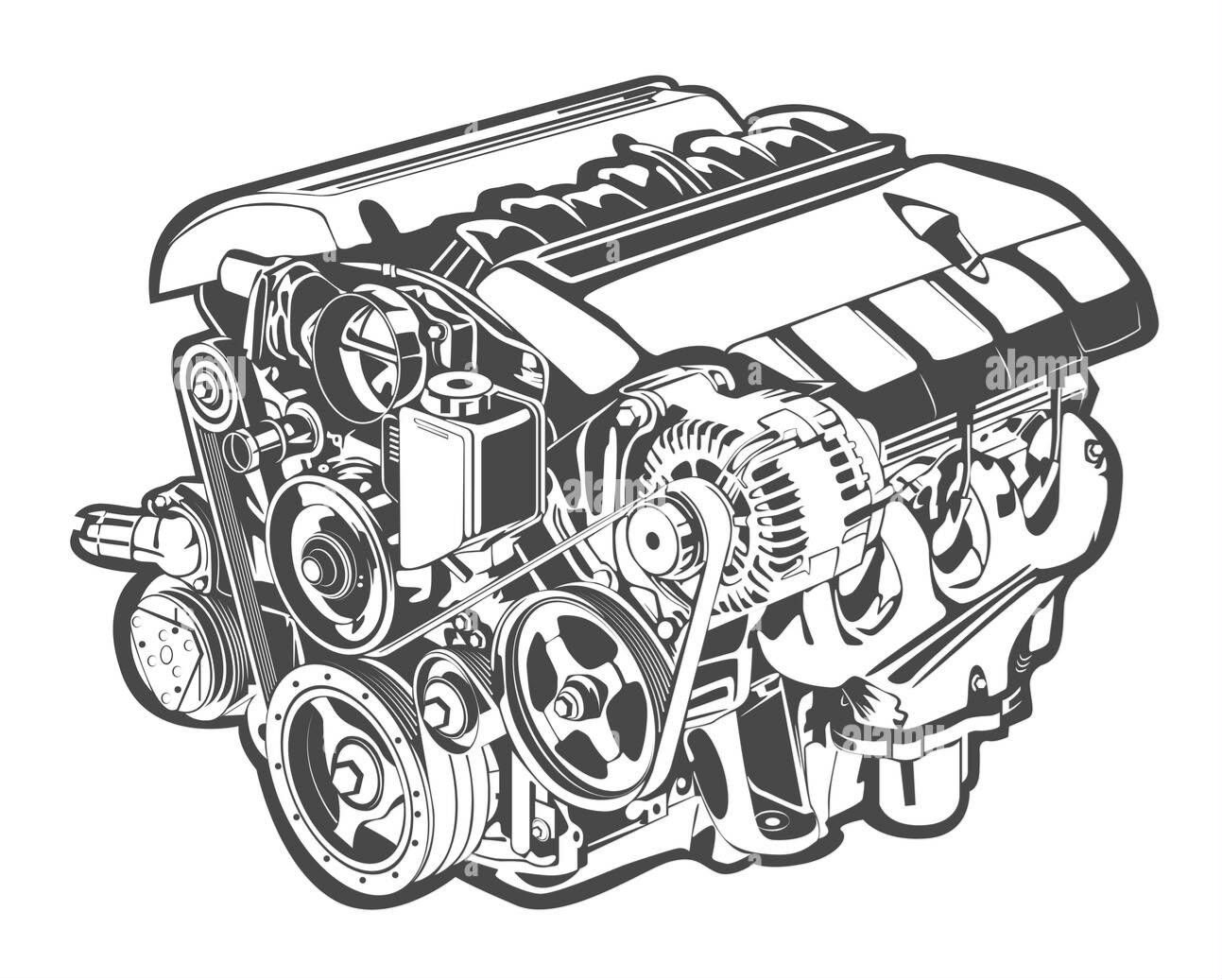 Engines and spare parts