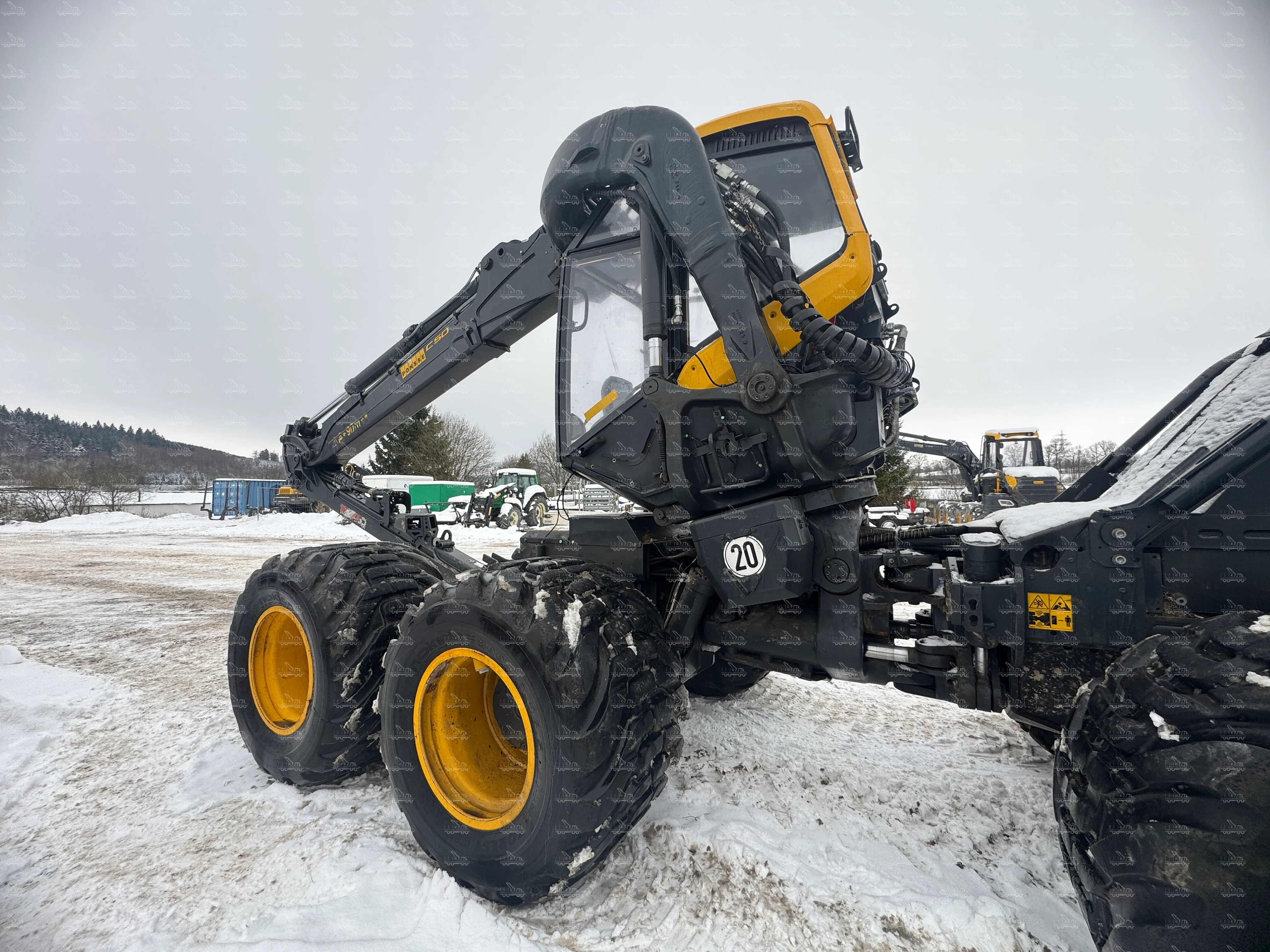 Ponsse Scorpion with C50 crane