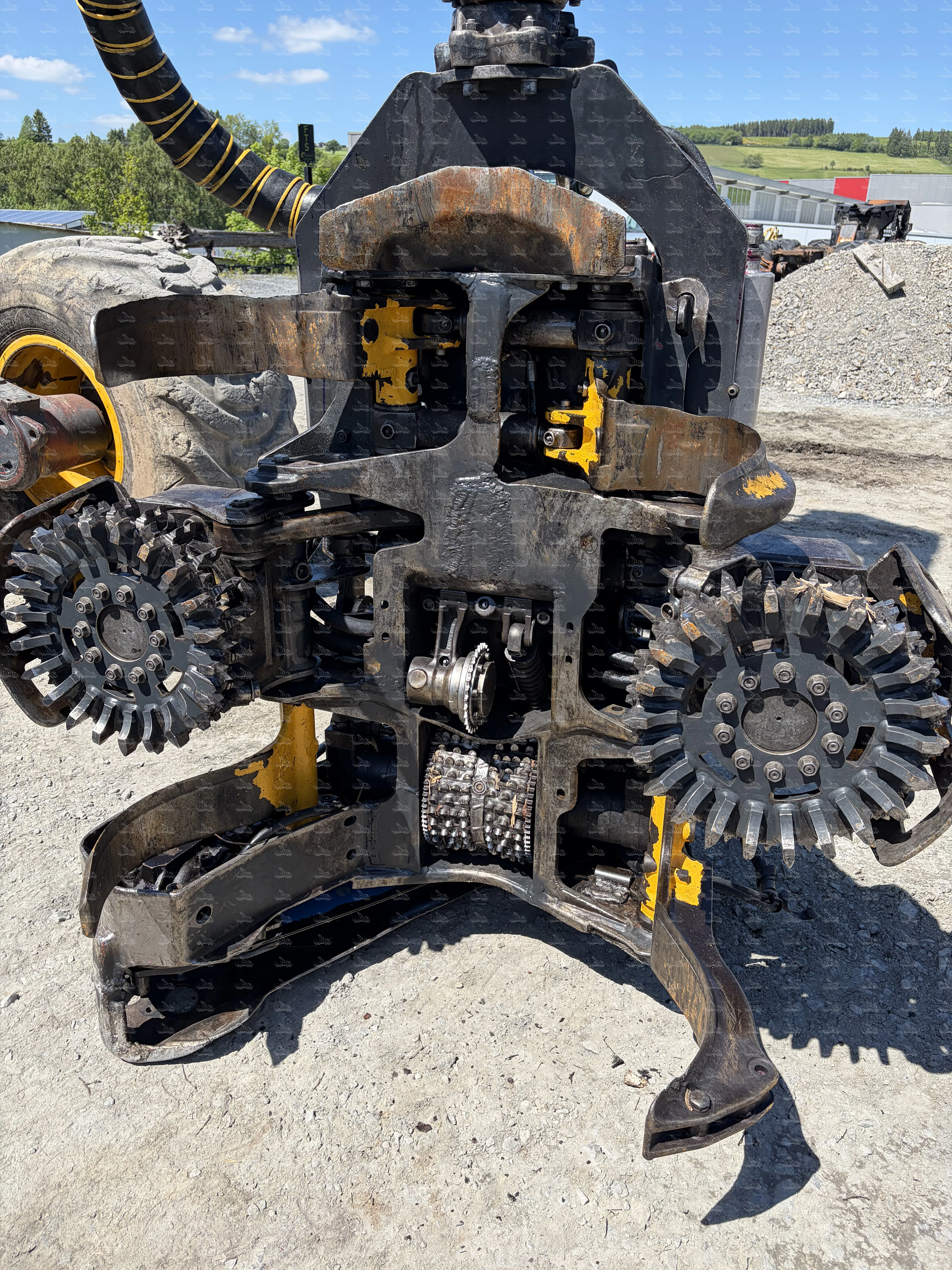 Ponsse H6 Harvester aggregate